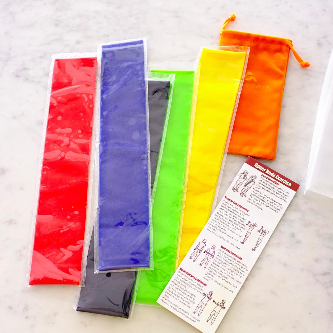 AdoreFit Resistance Band Exercise Loops Exercise Bands BNIB
