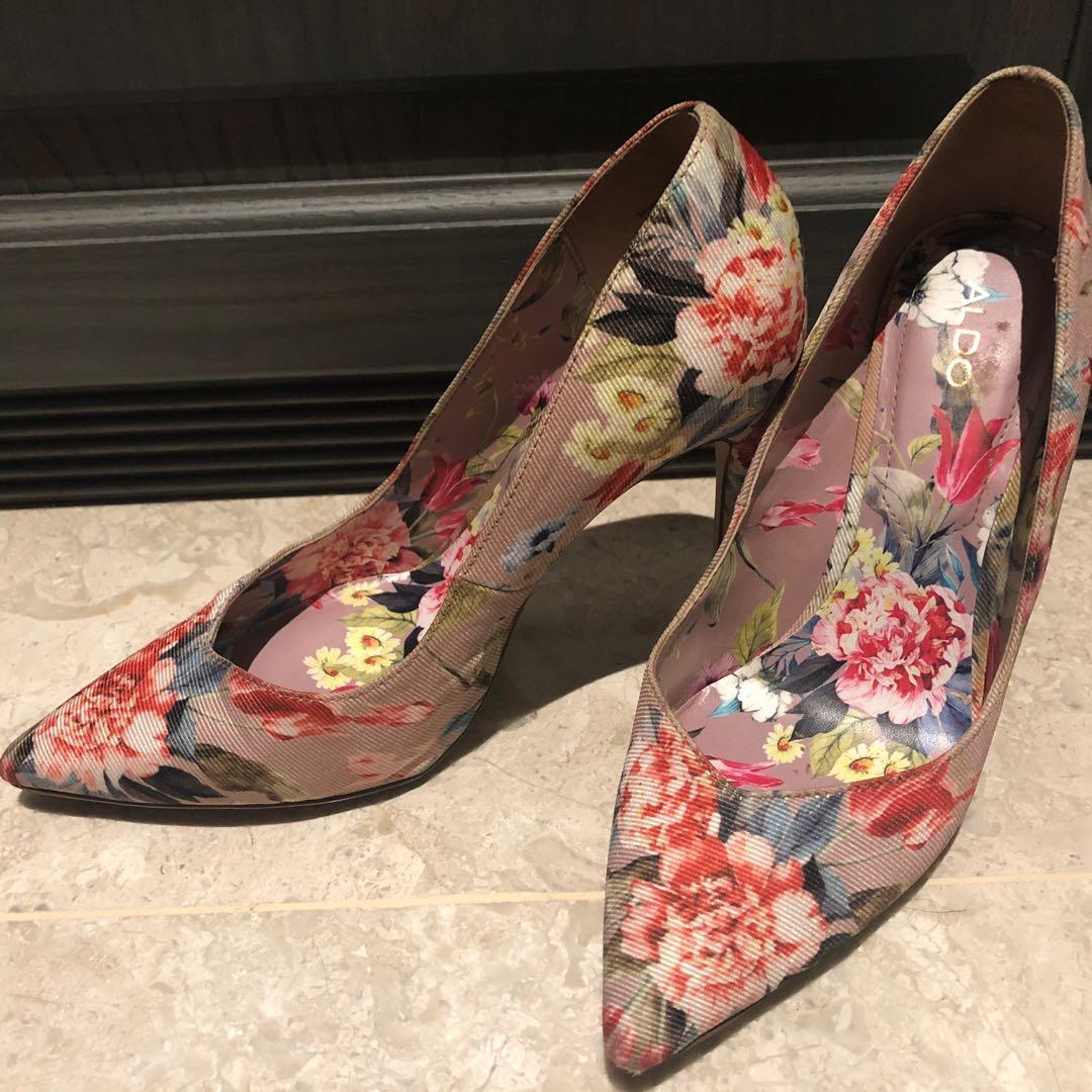 Aldo floral print high heels, Women's 