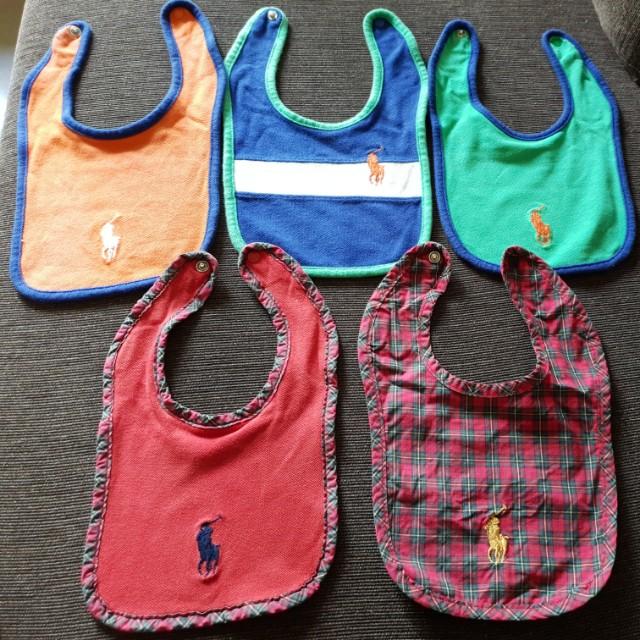 polo baby bibs