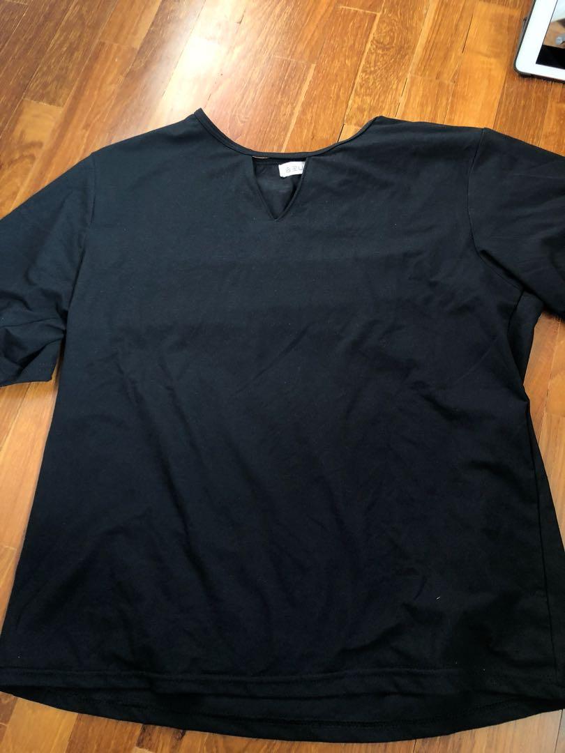 Basic Tops (Category: Other Tops) located in Singapore. Submitted by natalieee01 (Listing ID 206497994, Image 2). Description: ALL FOR $6 However, if u want to buy only one, it’ll cost $4 for one .
