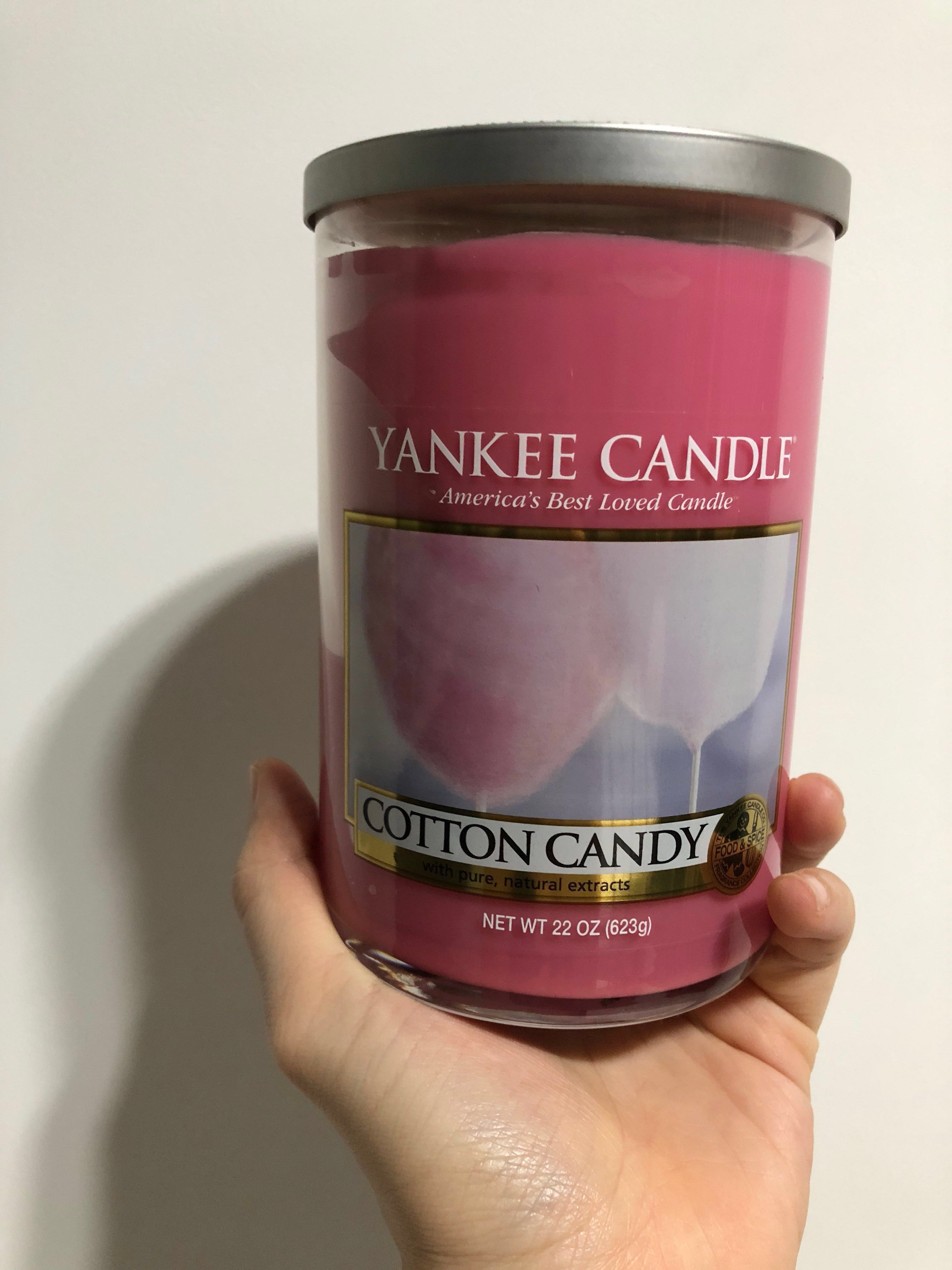 Yankee Candle Cotton Candy Large Jar 22 oz