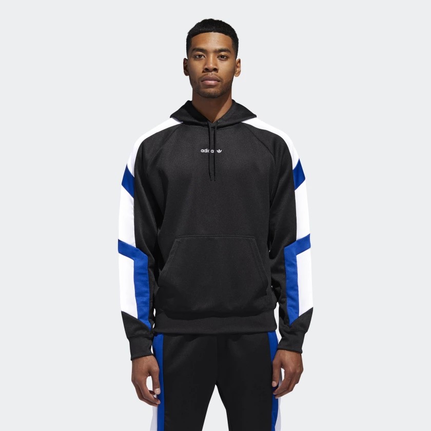 BNWT Adidas MEN S ORIGINALS EQT BLOCK HOODIE Men s Fashion Coats Jackets and Outerwear on Carousell
