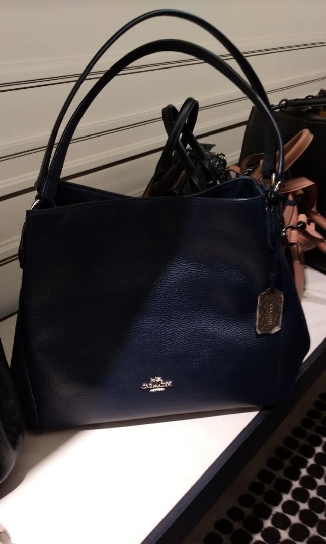 Coach edie 31 navy sales