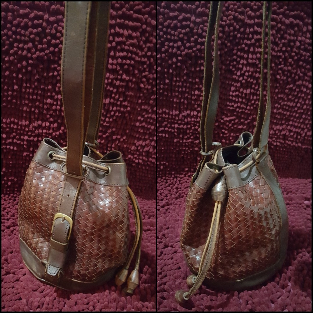 Bosboom Natural Woven Leather Brown Retro Antique Bag Women S