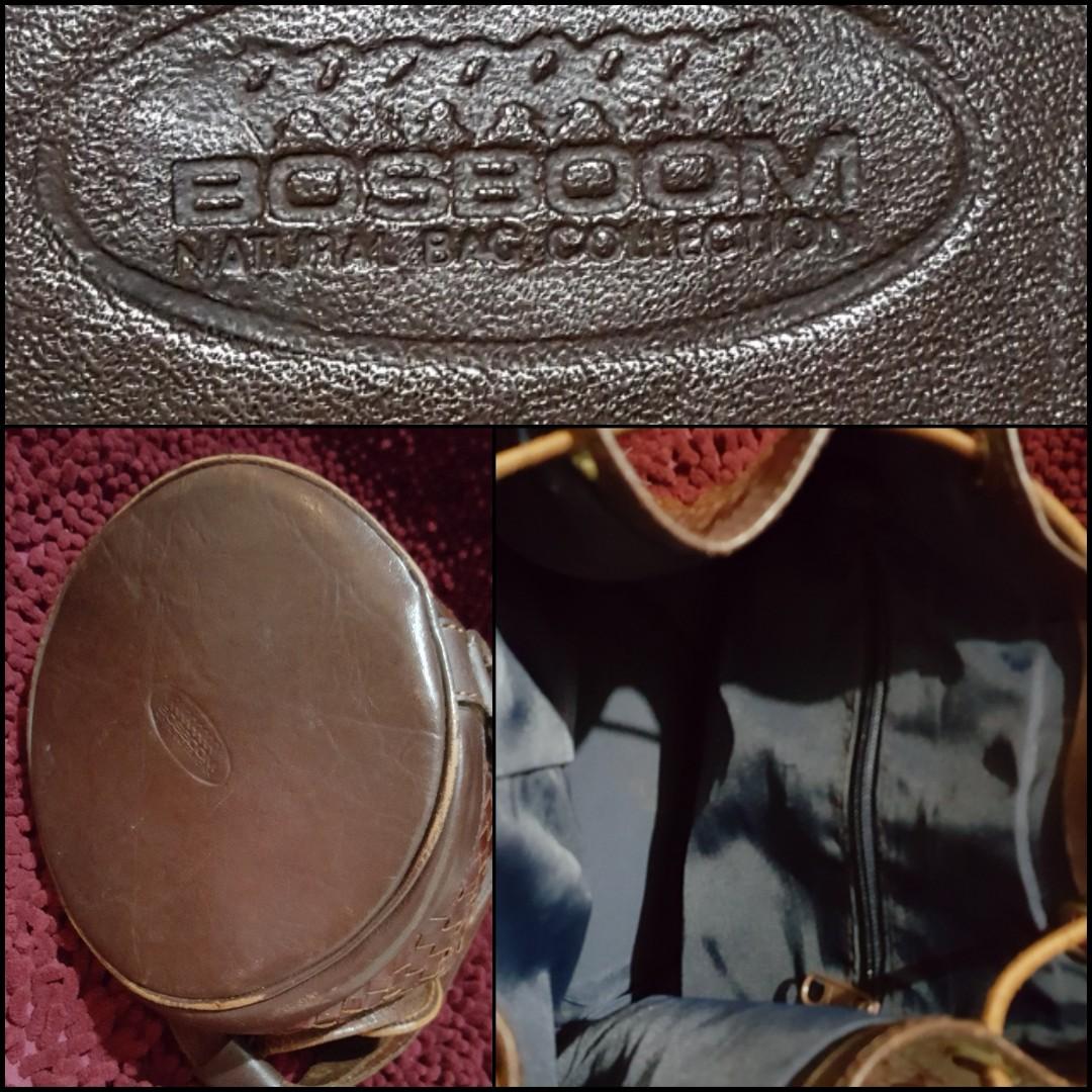 Bosboom Natural Woven Leather Brown Retro Antique Bag Women S