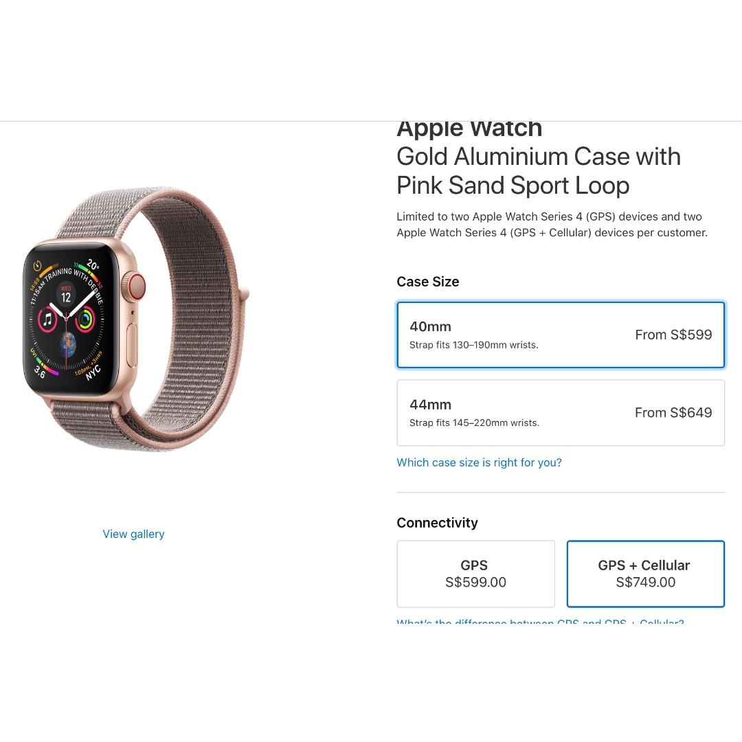 sell my series 4 apple watch
