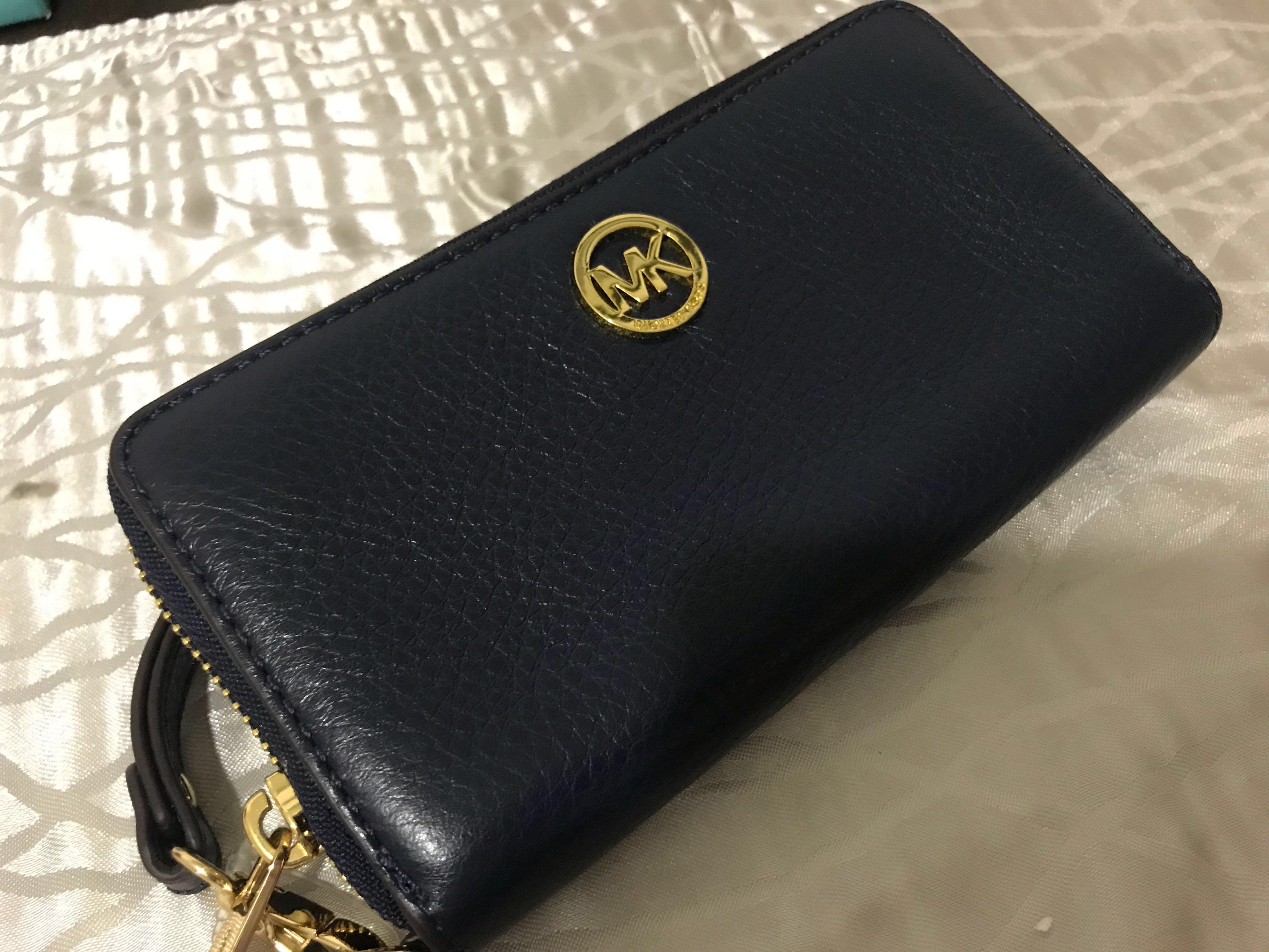michael kors fulton zip around wallet