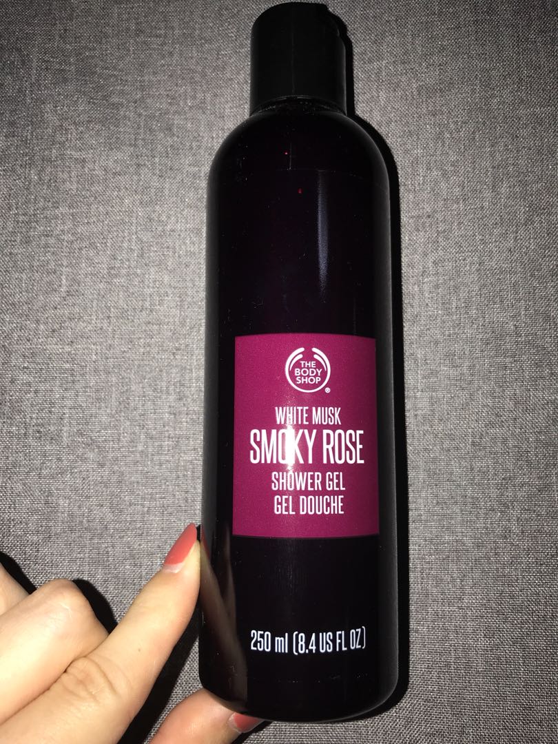 the body shop white musk smoky rose body lotion