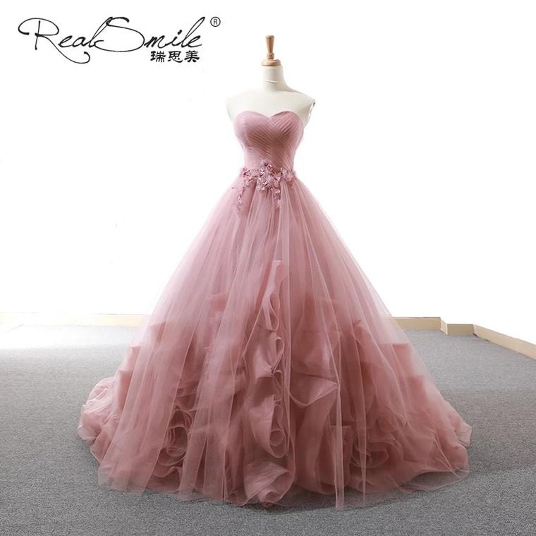 Brand New Wedding Evening Gown In Dusty Pink Women S Fashion