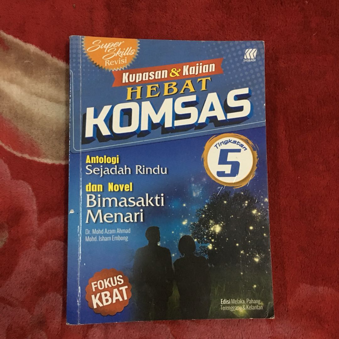  Buku  Rujukan Komsas Tingkatan 4 Smart target book spm 
