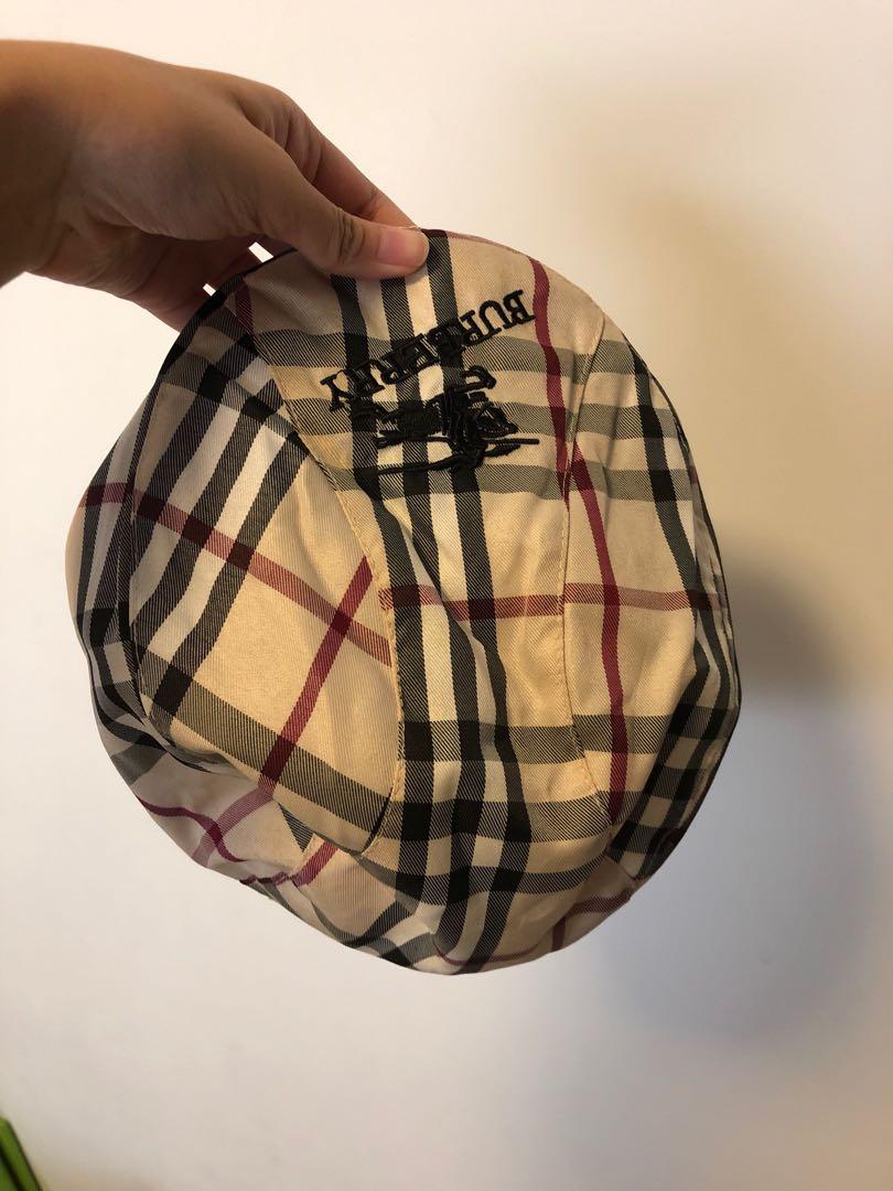 burberry plaid hat