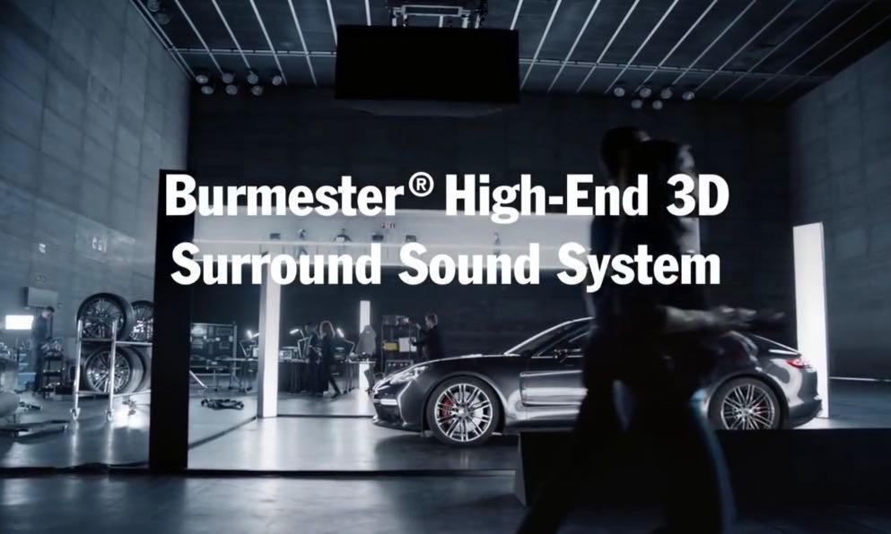 Burmester High End 3d Surround Sound System For Porsche Panamera