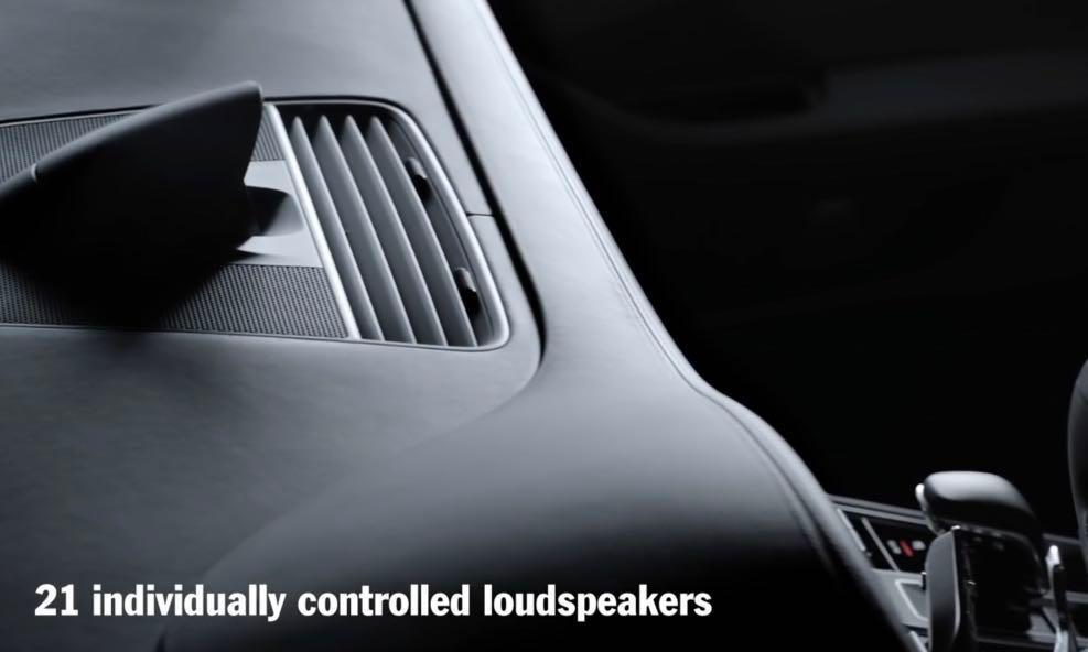 Burmester High End 3D Surround Sound System for Porsche Panamera