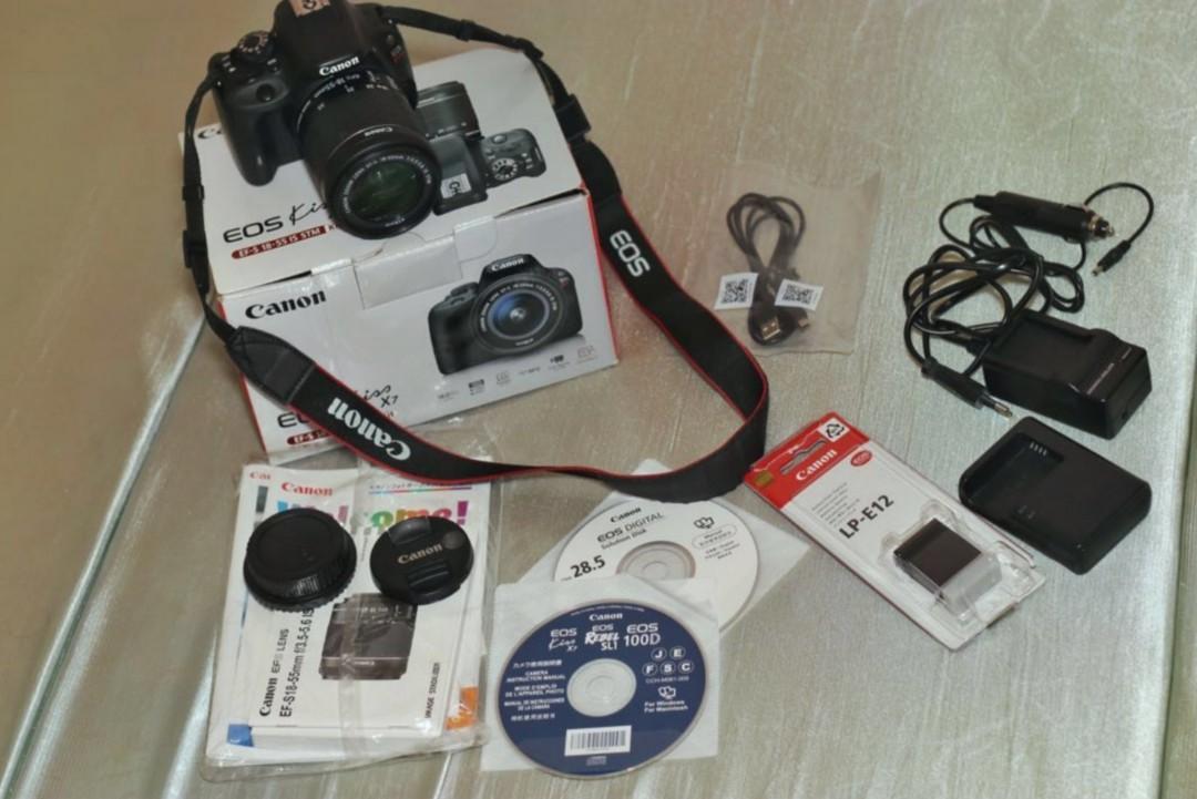 Canon Eos Kiss X7 100d Photography Cameras Dslr On Carousell