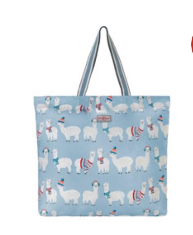 Cath Kidston Alpacas Large Foldaway Tote