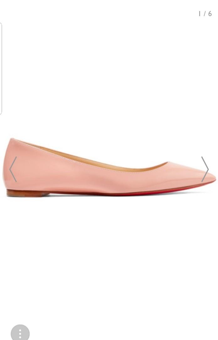 Christian Louboutin Ballalla Flat Patent Women s Fashion