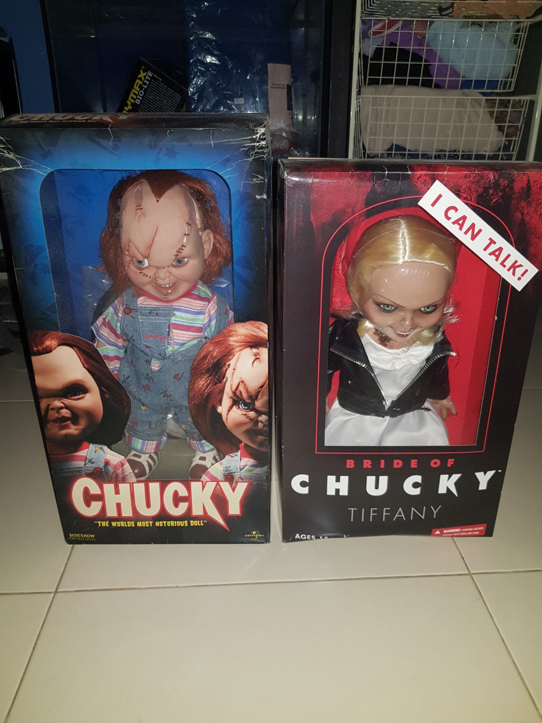 Chucky And His Wife, Hobbies & Toys, Toys & Games On Carousell
