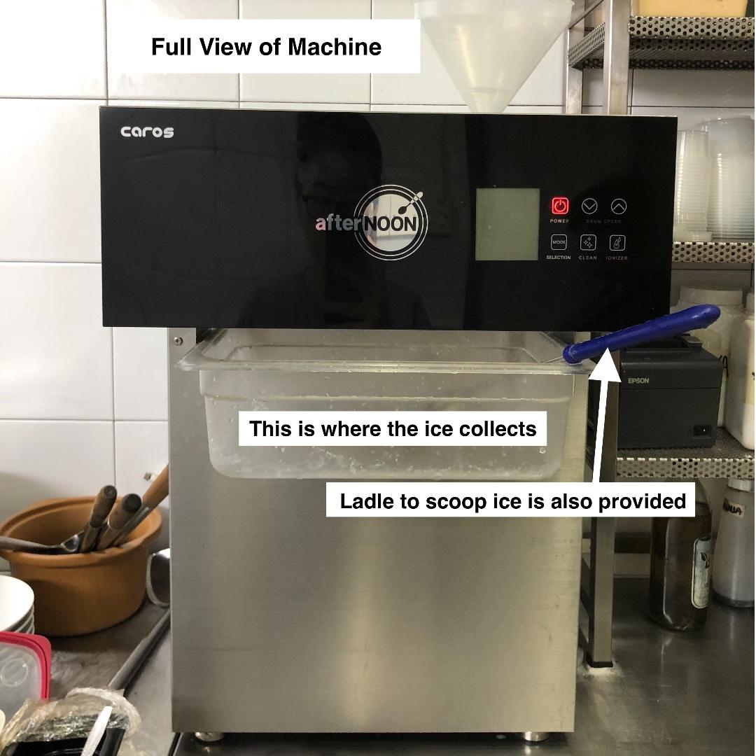 Commercial bingsu machine sale