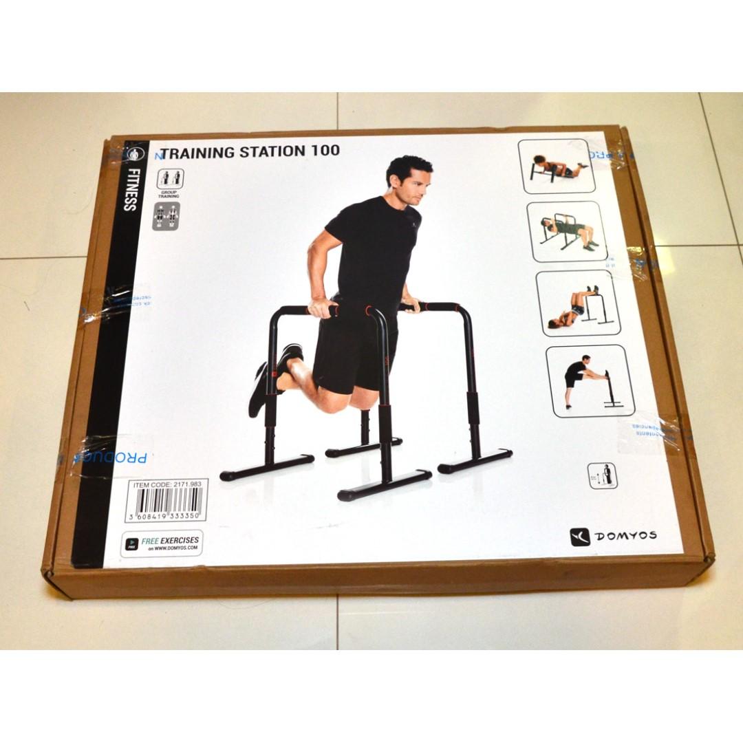 training station 100 exercises