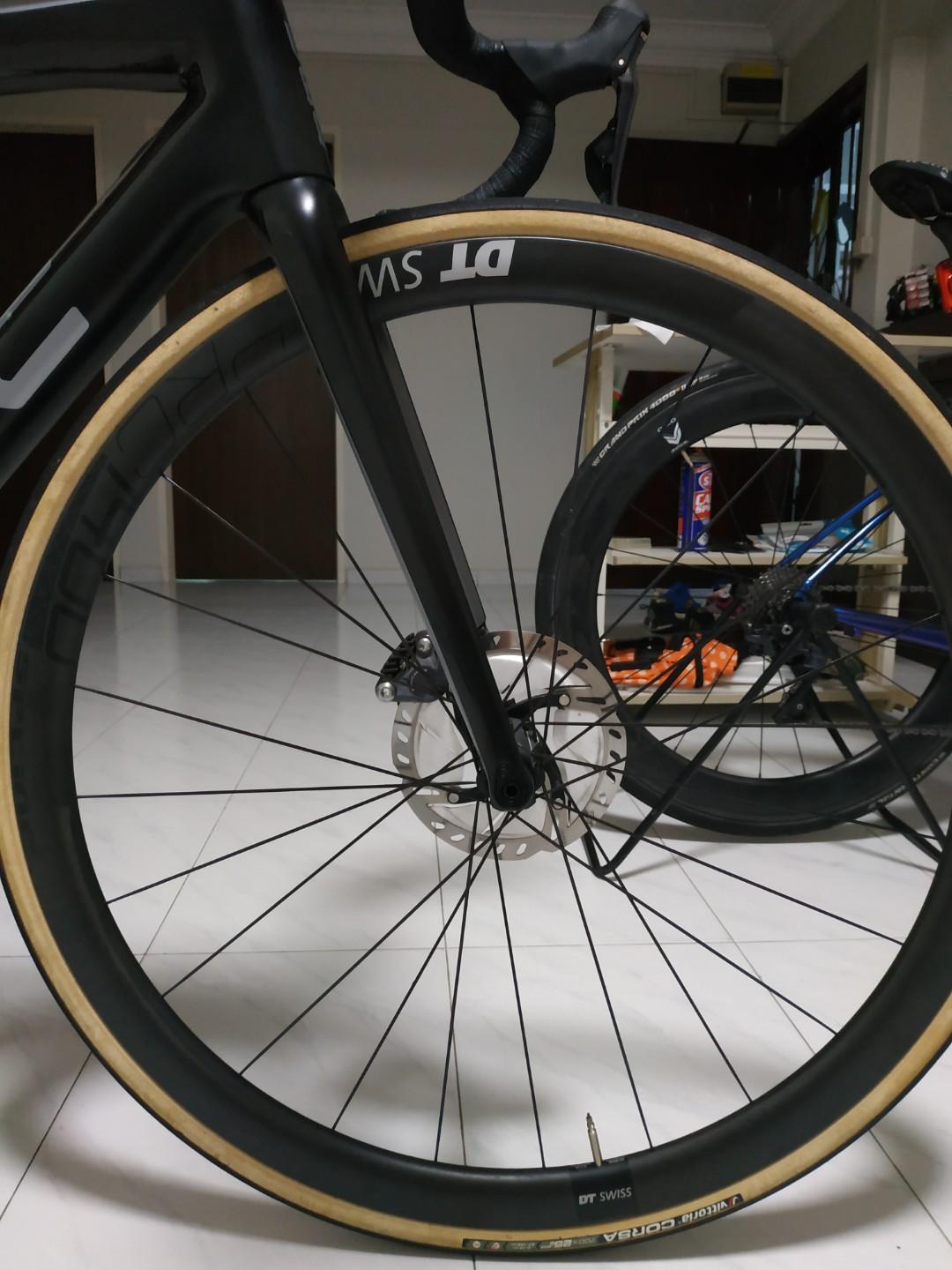 dt swiss prc 1400 spline 35 wheelset
