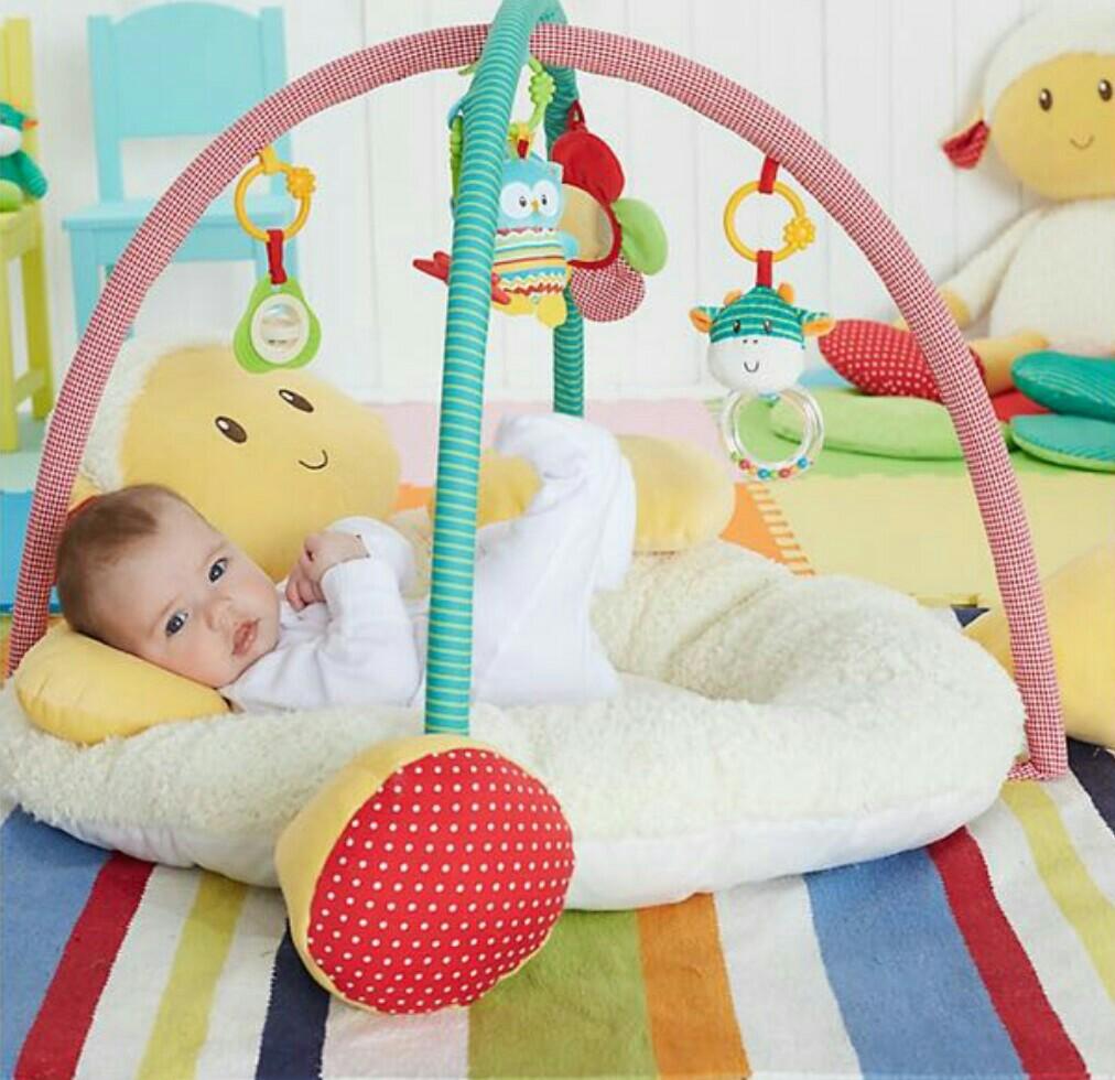 ELC Blossom Farm Snuggle Playmat Gym Babies Kids Infant