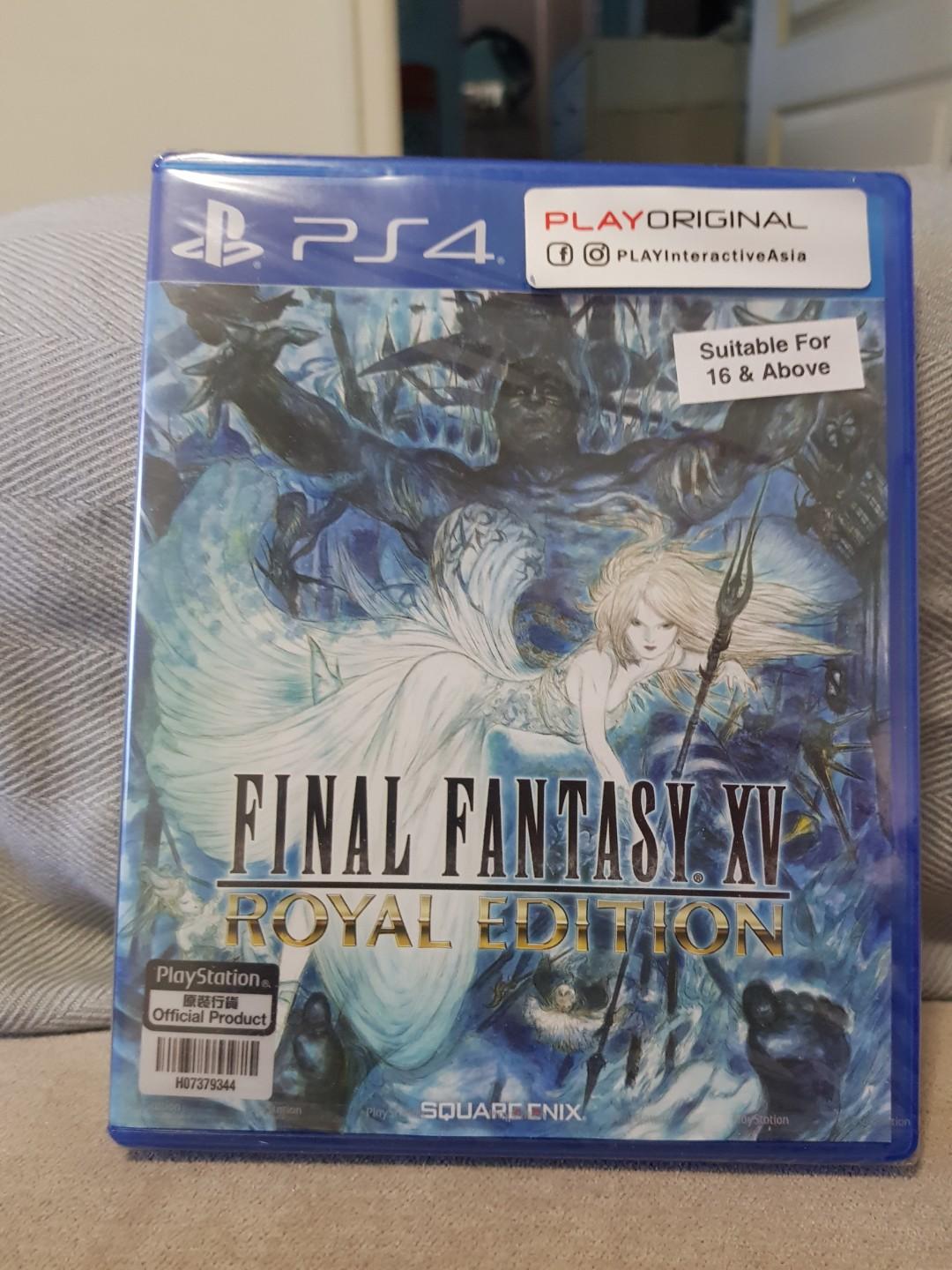 FINAL FANTASY XV ROYAL EDITION, Video Gaming, Video Games, PlayStation ...