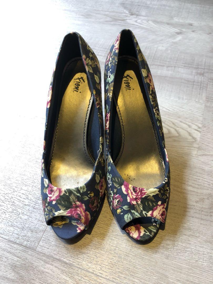 fioni shoes black flats