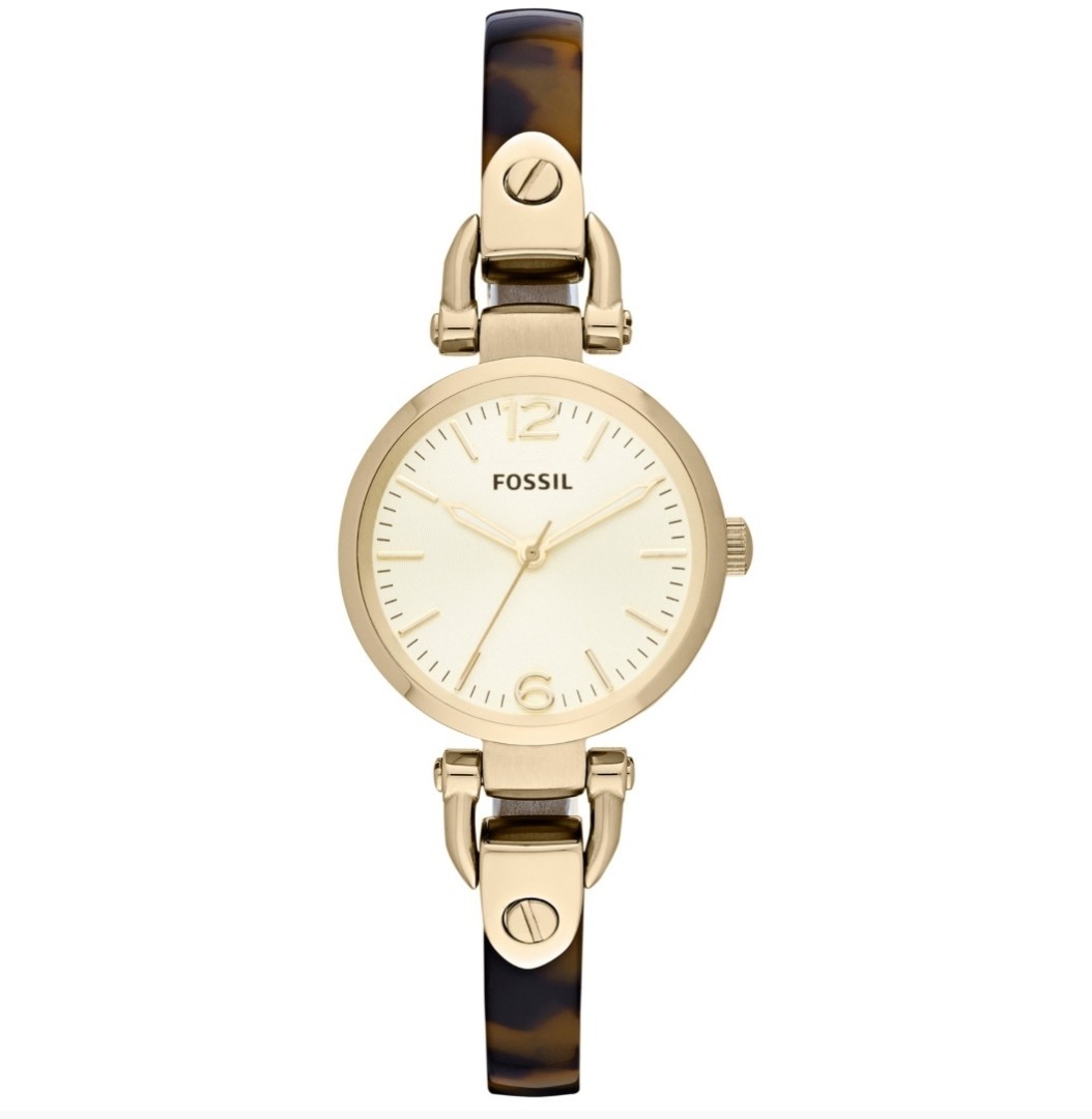 Fossil watch hot sale tortoise shell