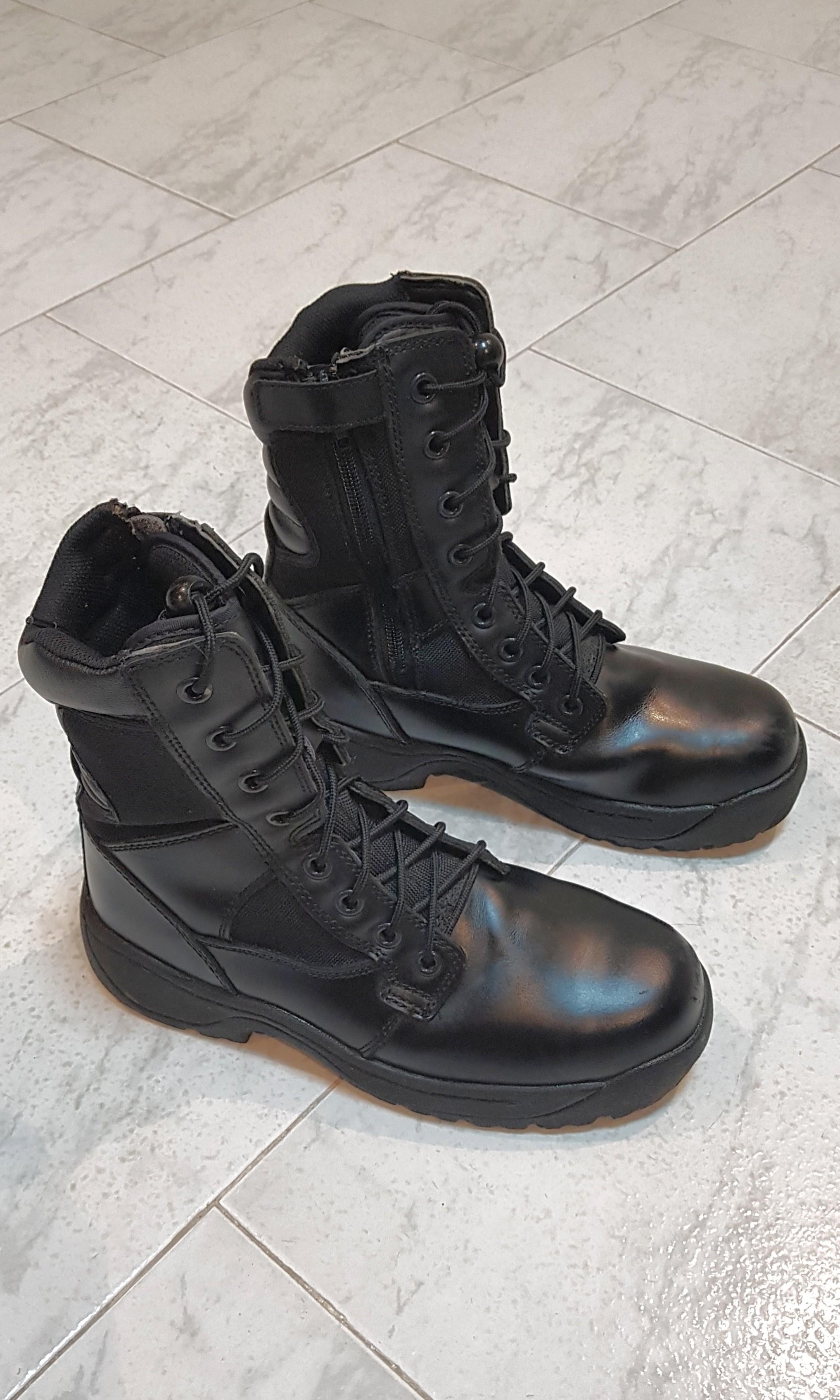 Frontier army safety boots (steel toe 