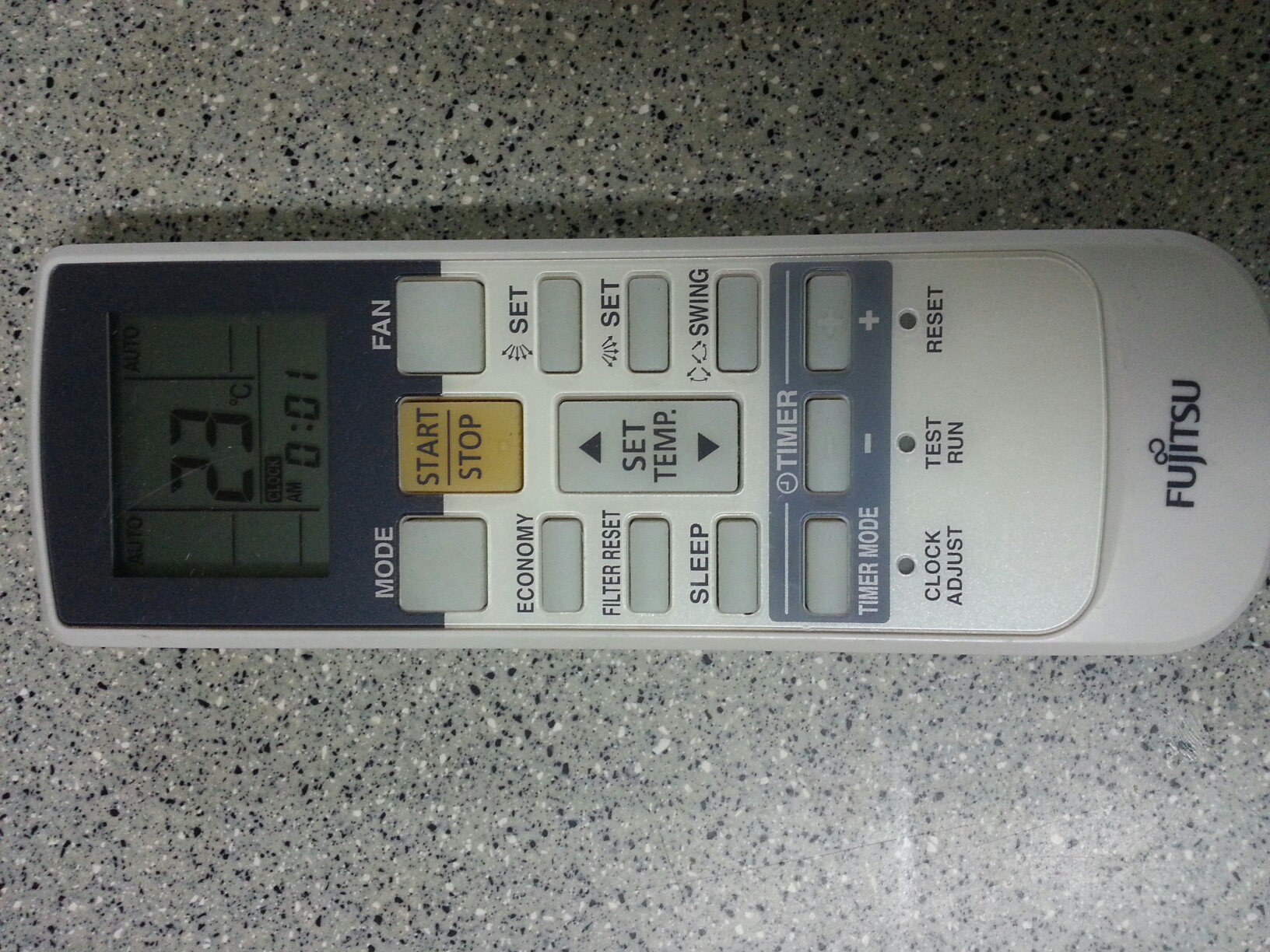 Fujitsu Aircon Remote, TV & Home Appliances, Air Conditioners & Heating on Carousell