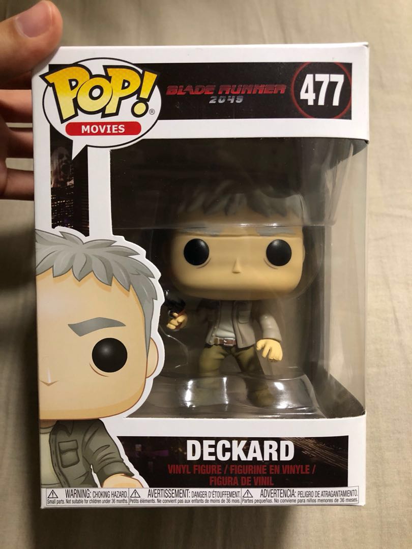 Funko Pop Movies Blade Runner 2049 Deckard Collectible Vinyl Figure Toys Games Bricks Figurines On Carousell