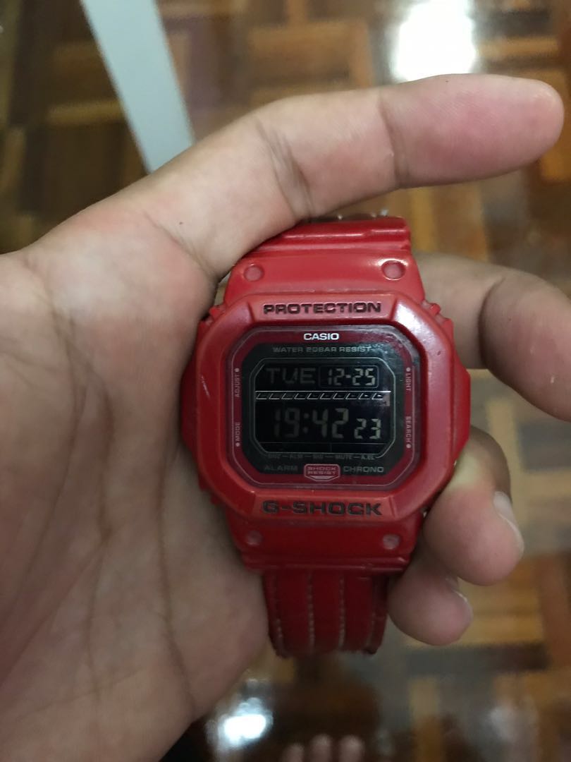 G shock petak merah clearance