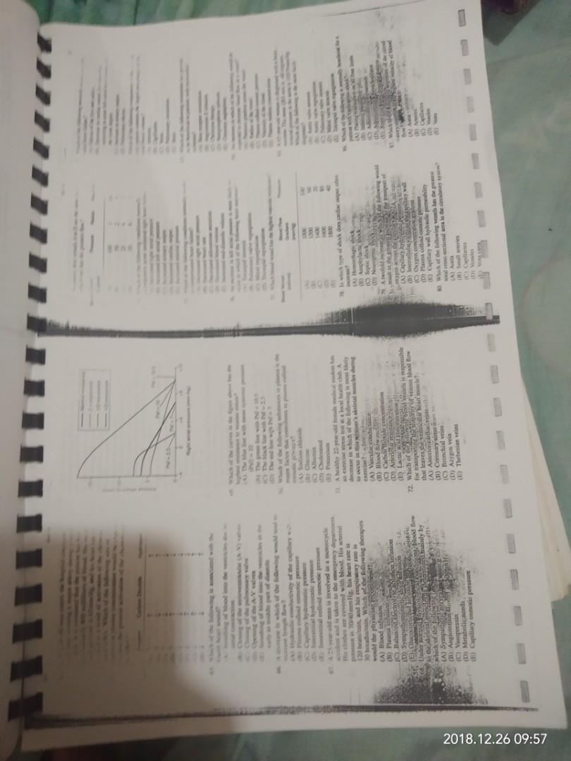 Guyton and Hall Physiology Reviewer (Category: Textbooks) located in Quezon City. Submitted by kristine.md (Listing ID 206434107, Image 2). Description: Question and Answer type Photocopied and on ringbind.