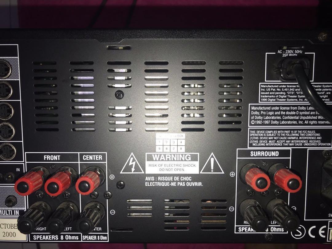 Harman Kardon AVR 500RDS, Audio, Soundbars, Speakers & Amplifiers on