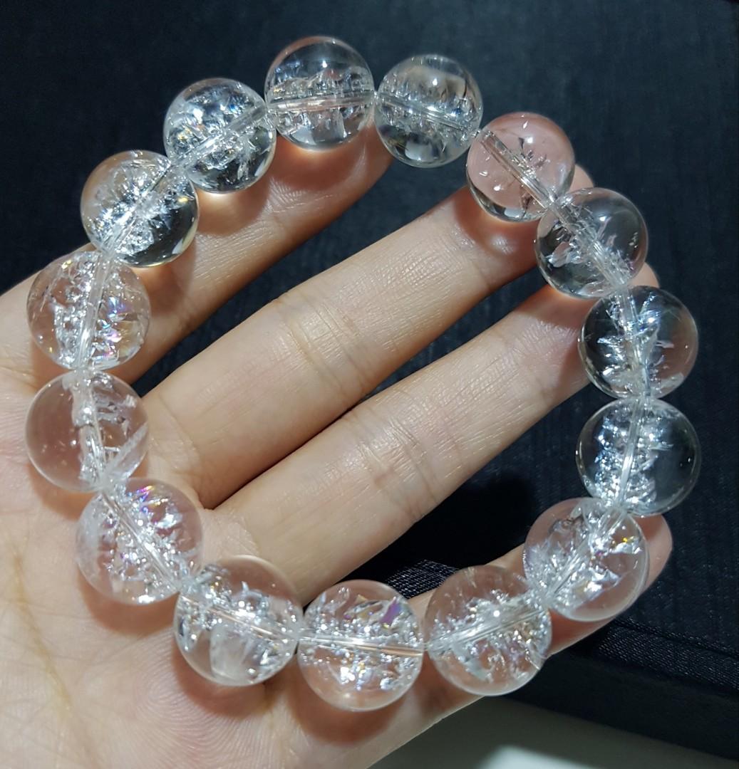 mens crystal bracelet