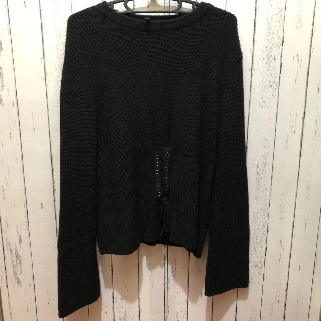 corset sweater dress