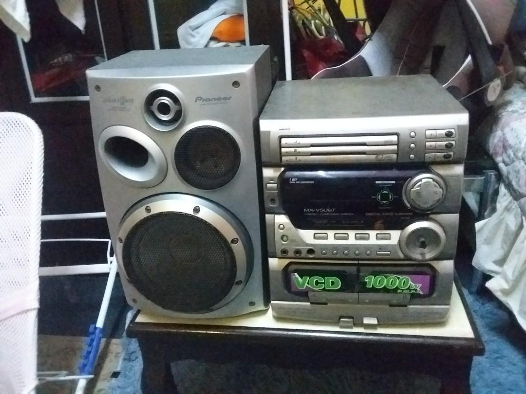 Jvc Mxv508T(stereo receiver)+ Pioneer Svs99v(speaker), Audio