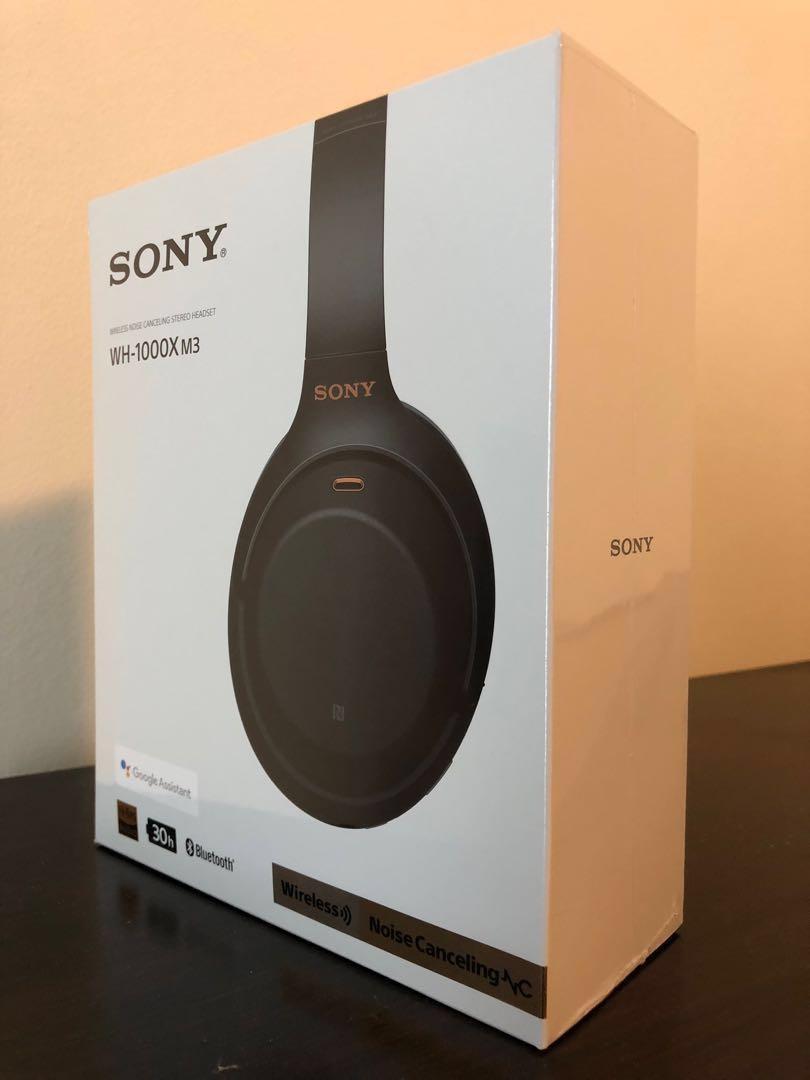 Latest Sony WH 1000XM3 Noise Cancelling Heaphones. Brand new in sealed box. Local Warranty. RRP 549 selling for 460