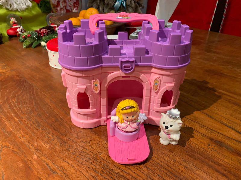 little people toy castle