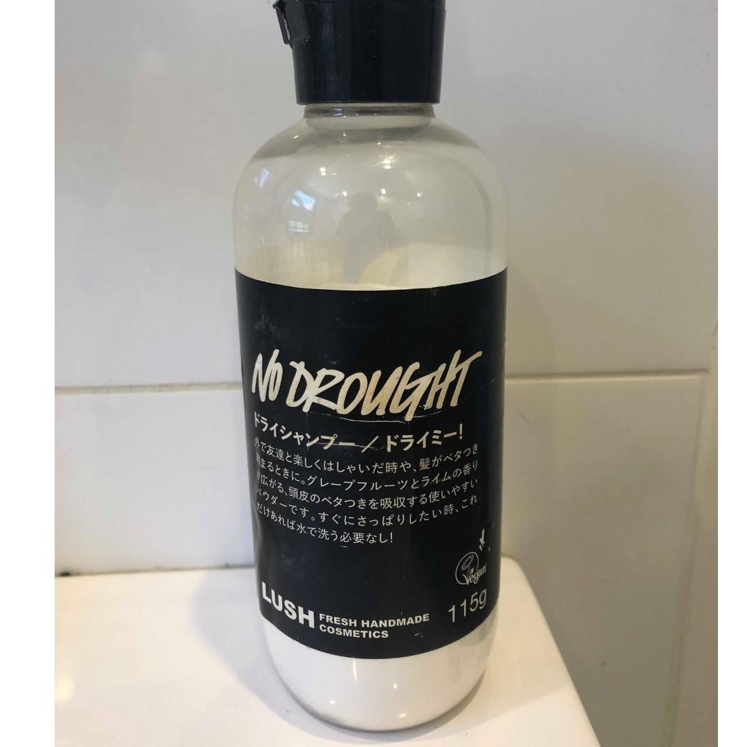 Lush Dry Shampoo No Drought Japanese Label Health Beauty Hair