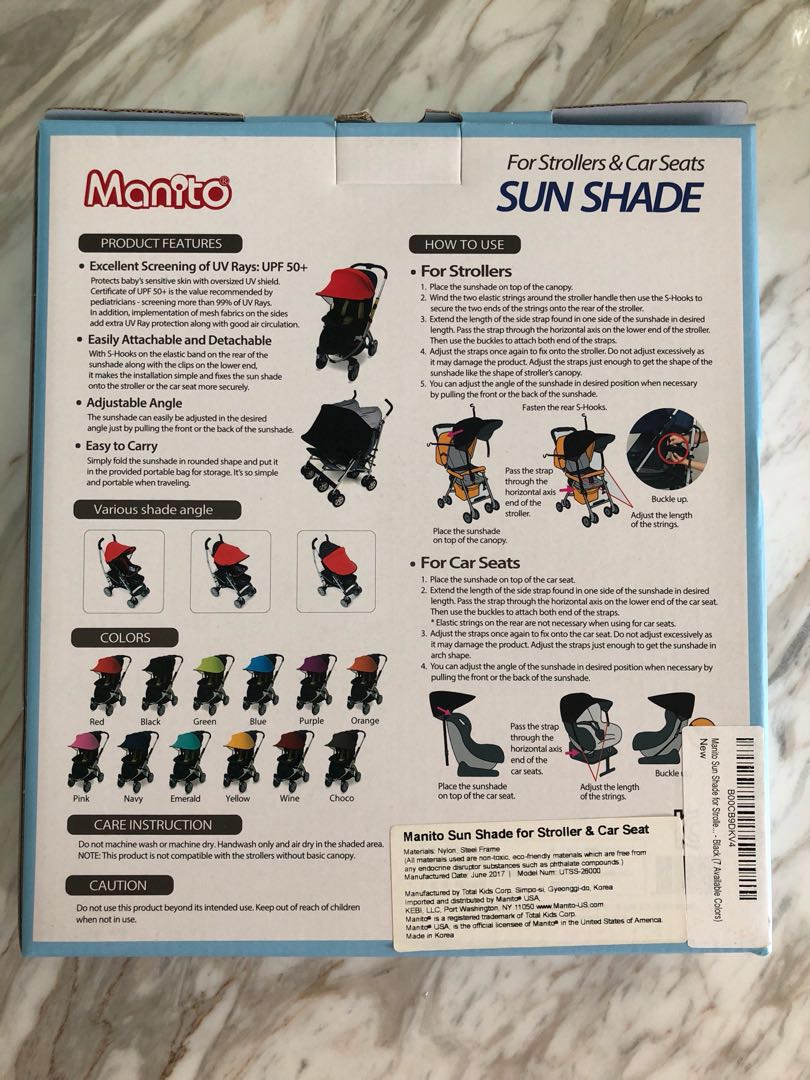Manito deals sun shade