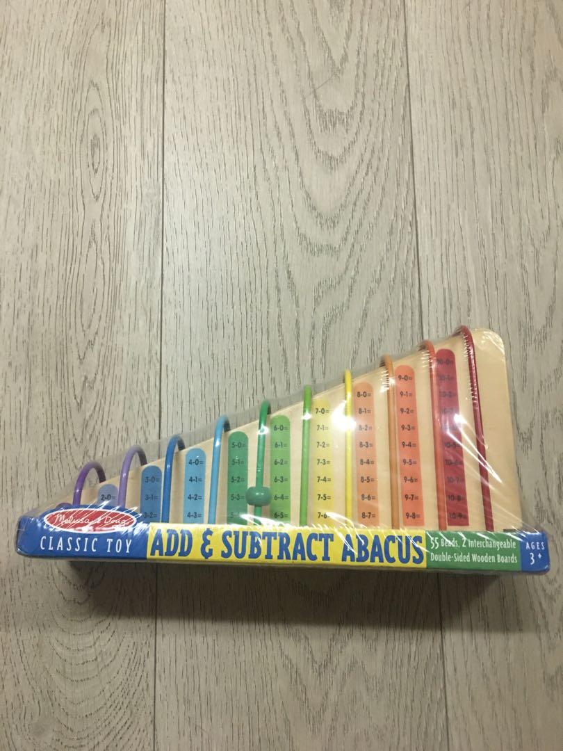 melissa and doug add and subtract abacus