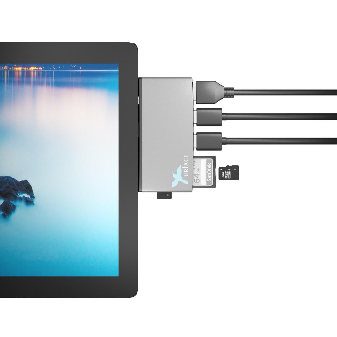 Microsoft Surface Pro 3 4 5 6 6 In 1 Usb3 0 Hub Reader Hdmi Electronics Computer Parts Accessories On Carousell