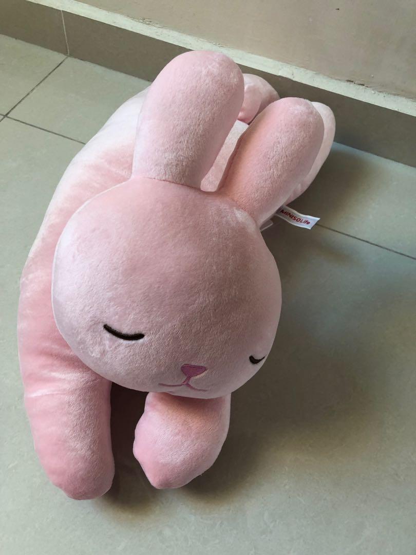 miniso rabbit plush toy