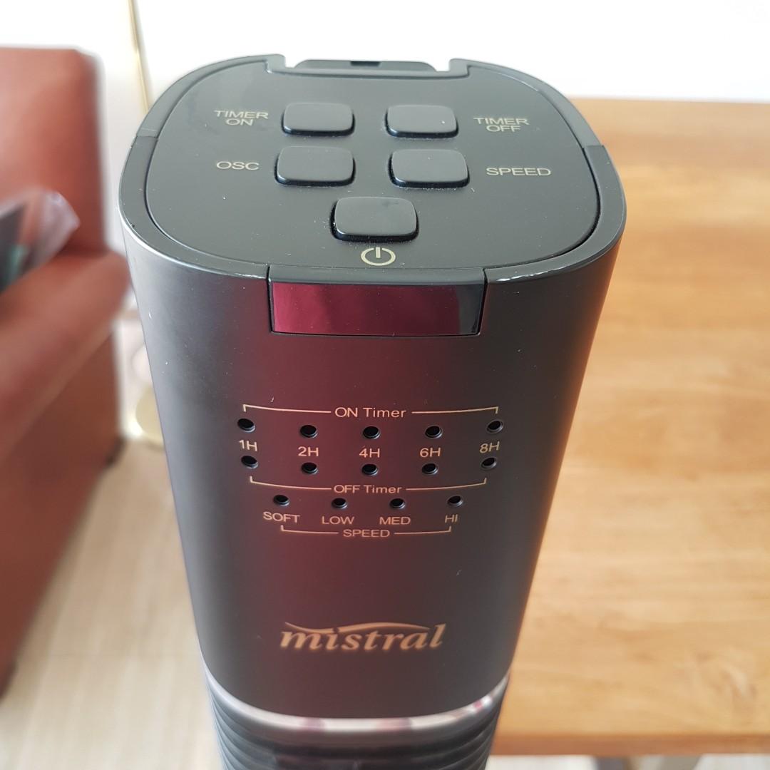 Mistral Tower Fan with Remote Control (Model No MFD48HR), Furniture