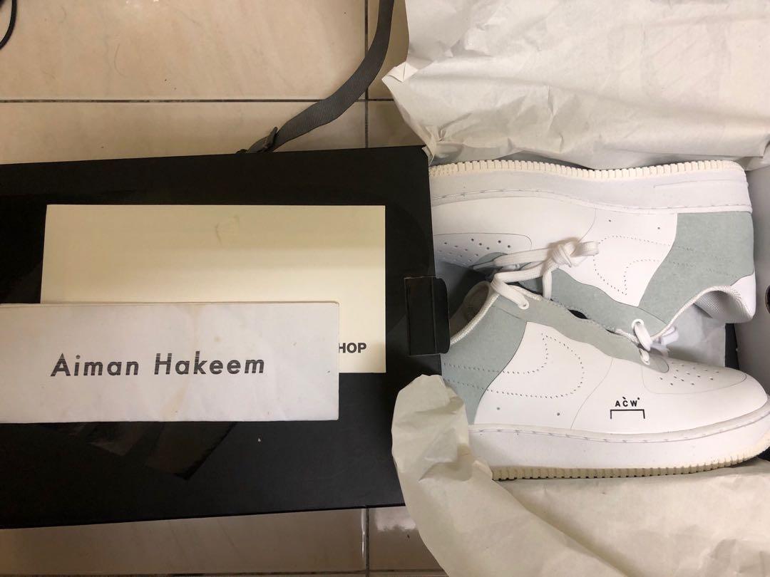 a cold wall nike air force 1