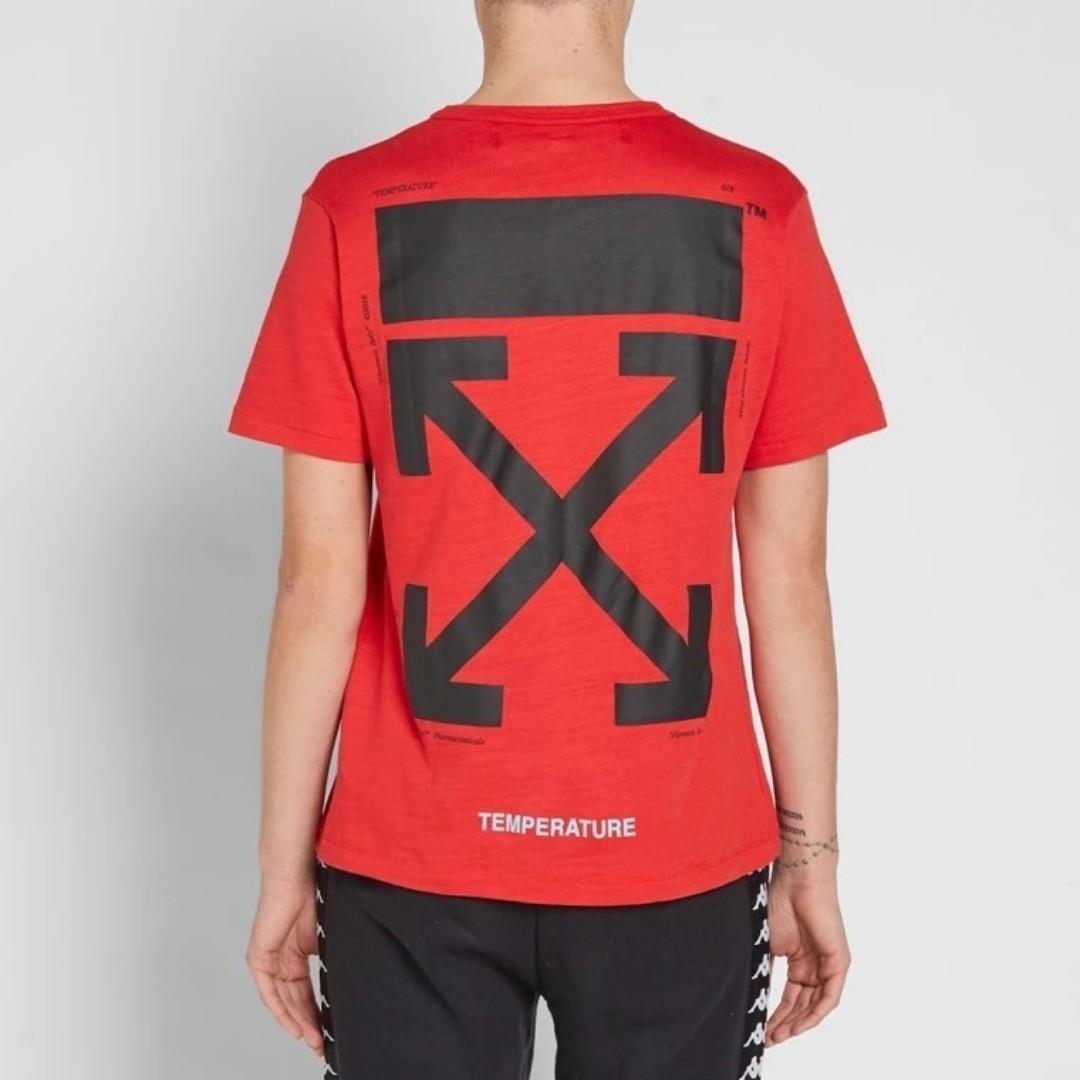 Off white mona sale lisa tee red