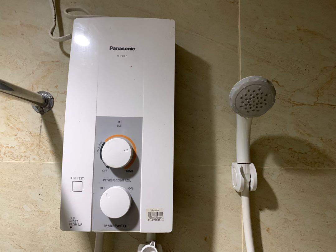 Panasonic Shower Heater, TV u0026 Home Appliances, Water Heater u0026 Instant  Showers on Carousell