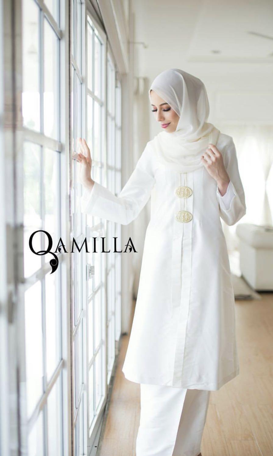 Qamilla Kurung Women S Fashion Muslimah Fashion Baju Kurung Sets On Carousell