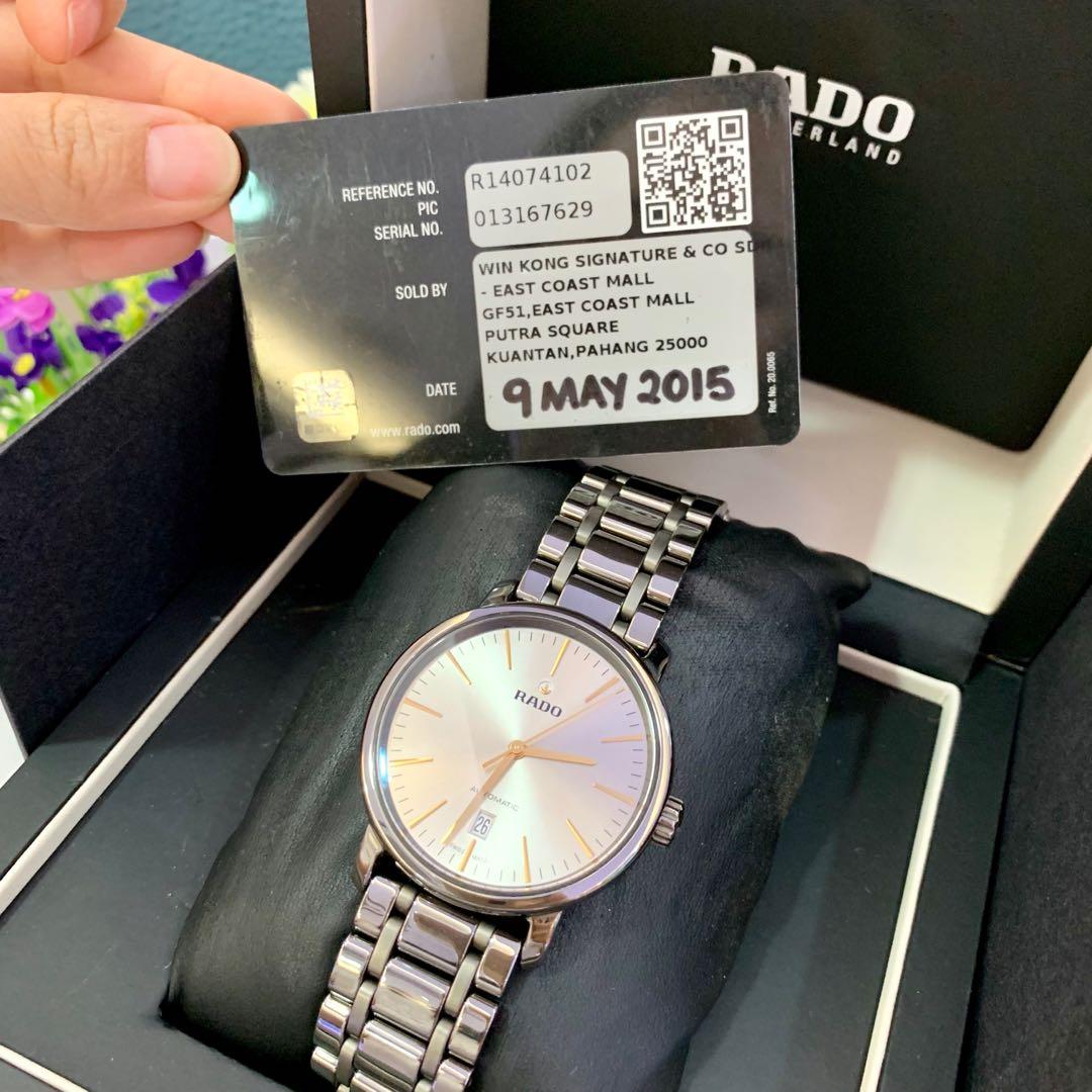 Rado Diamaster automatic ceramic 42mm